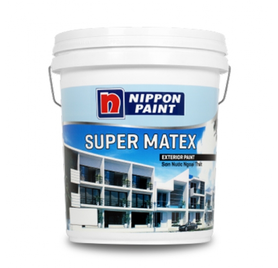 Sơn ngoại thất Nippon Super Matex - 18l - Sơn Bình Nguyên - Công Ty TNHH TM & DV Xây Dựng Bình Nguyên