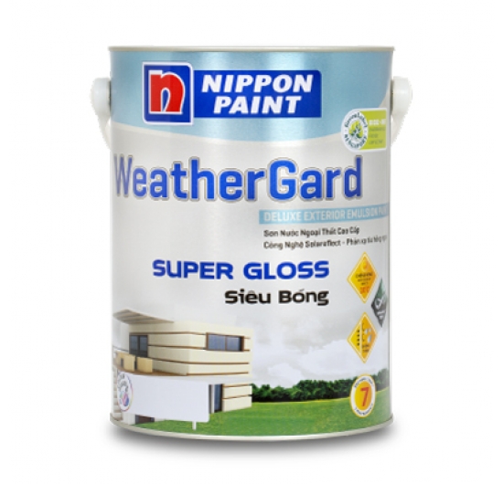 Sơn Nippon WeatherGard siêu bóng - 5L