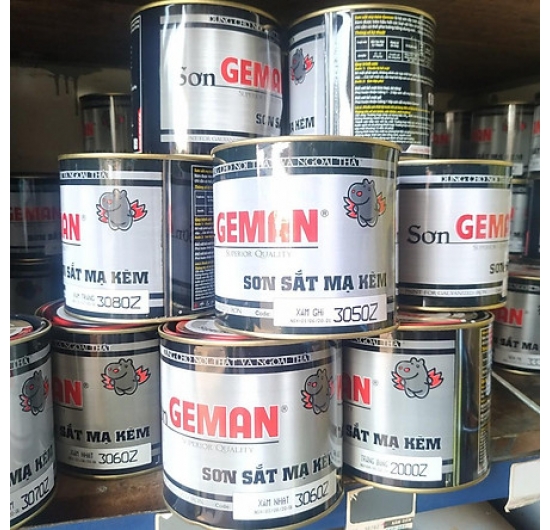 Sơn sắt mạ kẽm Geman