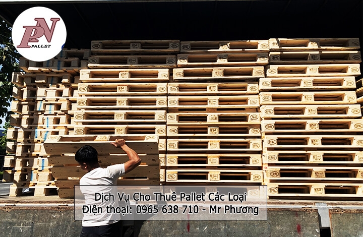 Dịch vụ cho thuê pallet gỗ các loại - Pallet Phương Nam - Công Ty Pallet Phương Nam