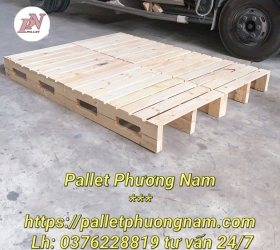 Pallet giường nằm gỗ thông