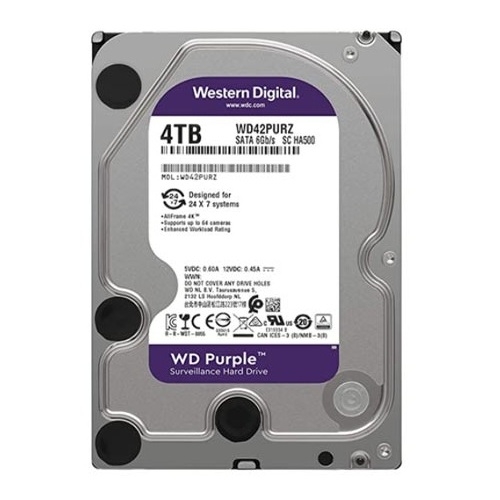 Ổ cứng WD Purple 4TB WD42PURZ - TechOne - Camera Giám Sát - Công Ty TNHH Công Nghệ SMARTDIGITAL