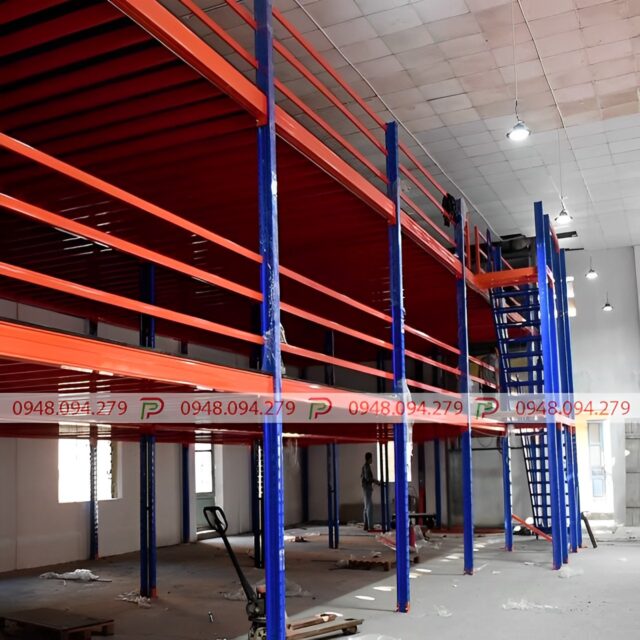 Kệ sàn Mezzanine - Kệ Chứa Hàng Pentech - Công Ty TNHH Dịch Vụ Công Nghệ Pentech