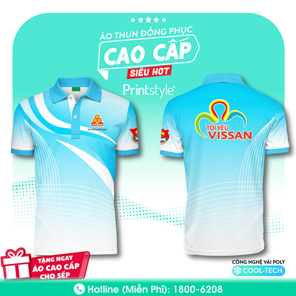 Áo thun đồng phục Vissan