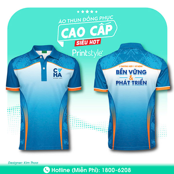 Áo thun đồng phục CHA