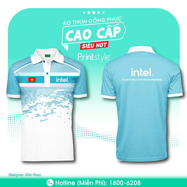 Áo thun đồng phục Intel