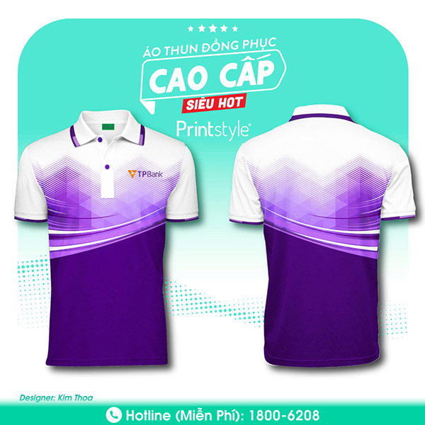 Áo thun đồng phục TP Bank