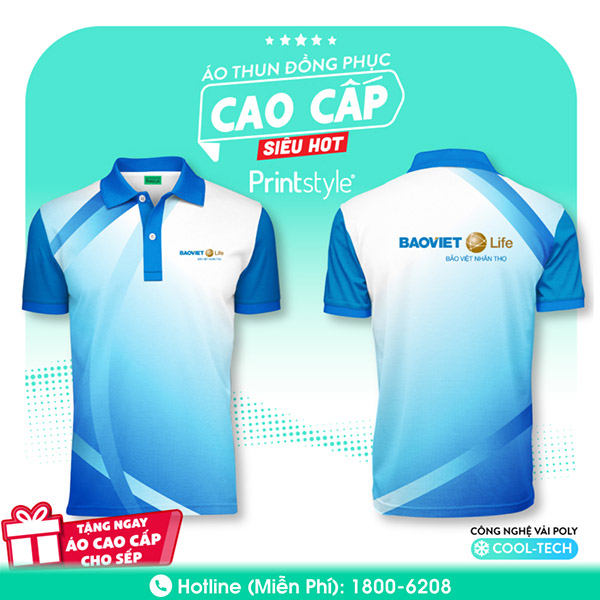 Áo thun đồng phục Bảo Việt