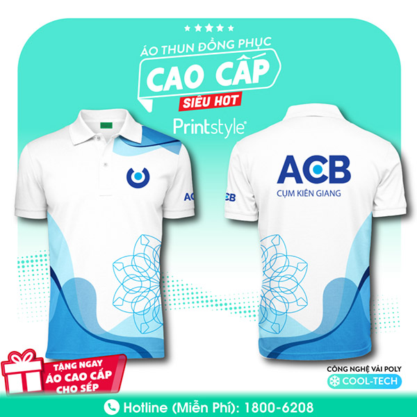 Áo thun đồng phục ACB