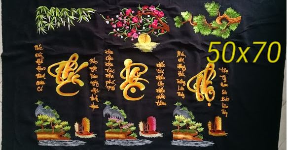 Sản phẩm thêu vi tính - Công Ty TNHH Một Thành Viên Thương Mại Dịch Vụ Dương Anh Lâm