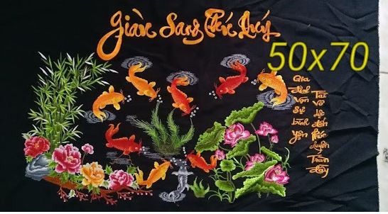 Sản phẩm thêu vi tính - Công Ty TNHH Một Thành Viên Thương Mại Dịch Vụ Dương Anh Lâm