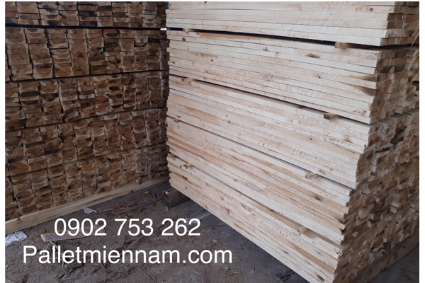 Gỗ xẻ thanh - phôi gỗ - Pallet Miền Nam