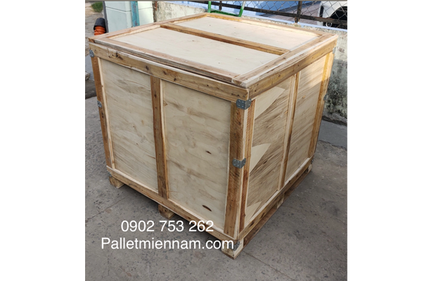 Thùng kiện gỗ 1200x1000x800mm - Pallet Miền Nam