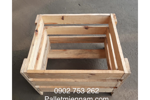 Thùng kiện gỗ 600x500mm - Pallet Miền Nam
