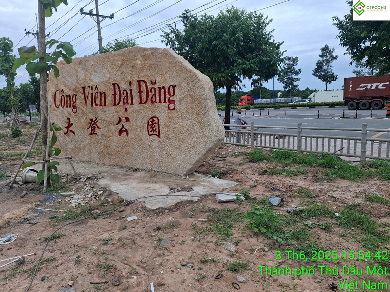Công trình công viên Đại Đăng - Xây Dựng Cường Thịnh Phát - Công Ty TNHH Kỹ Thuật Xây Dựng Thương Mại Cường Thịnh Phát