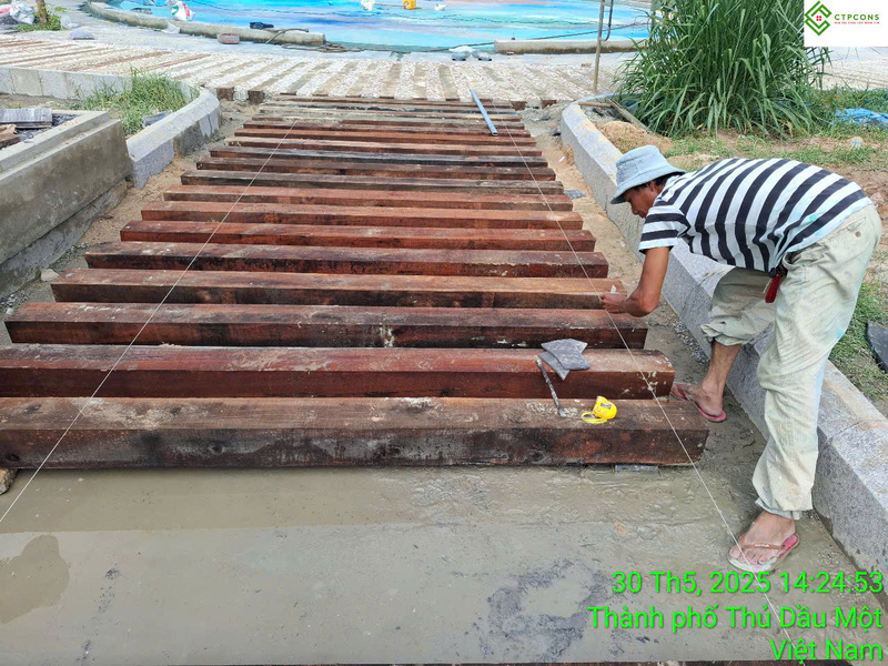 Công trình công viên Đại Đăng - Xây Dựng Cường Thịnh Phát - Công Ty TNHH Kỹ Thuật Xây Dựng Thương Mại Cường Thịnh Phát