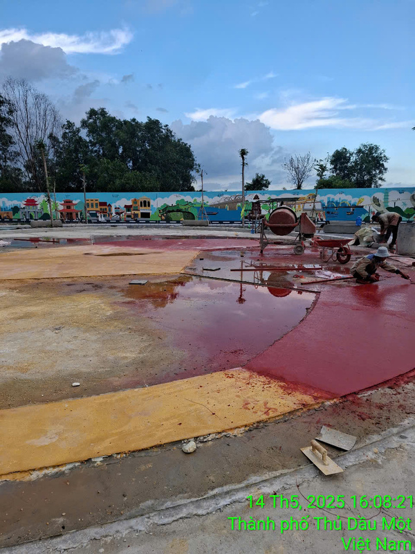 Công trình công viên Đại Đăng - Xây Dựng Cường Thịnh Phát - Công Ty TNHH Kỹ Thuật Xây Dựng Thương Mại Cường Thịnh Phát