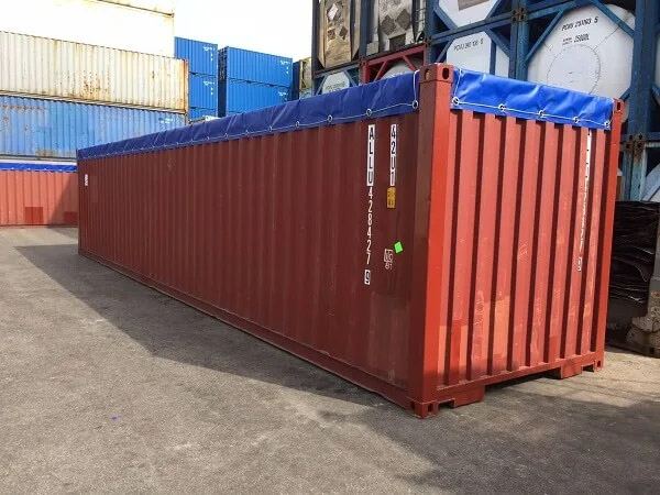 Container mở nắp