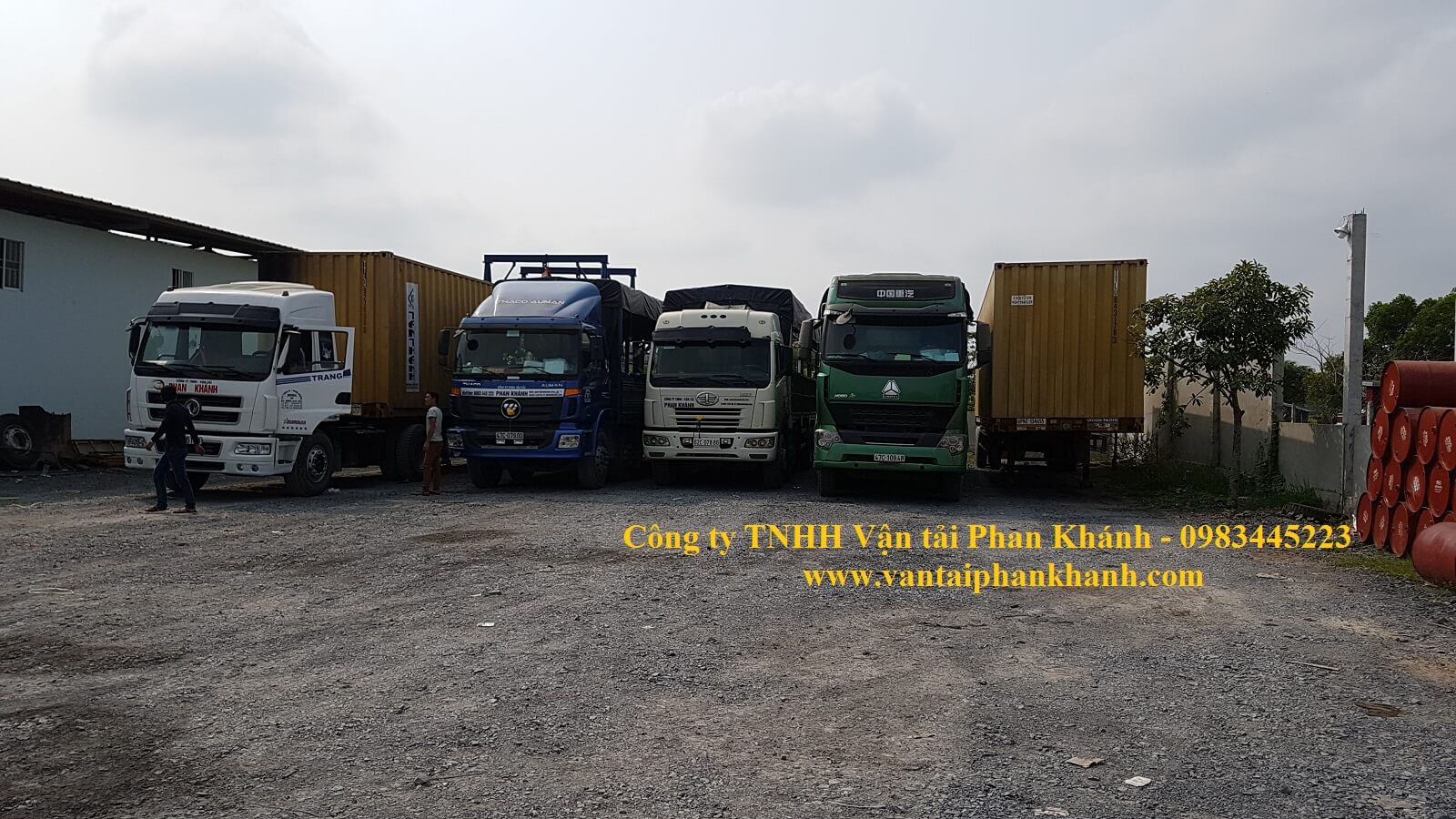 Vận chuyển bằng xe tải - Công Ty TNHH Vận Tải Phan Khánh