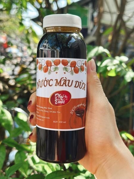 Nước màu dừa - Phú Vinh Coco - Công Ty Trách Nhiệm Hữu Hạn Một Thành Viên Trương Phú Vinh