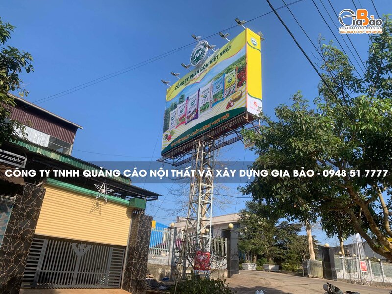 Thi công Pano quảng cáo Việt Nhật - Quảng Cáo Gia Bảo - Công Ty TNHH Quảng Cáo Nội Thất Và Xây Dựng Gia Bảo