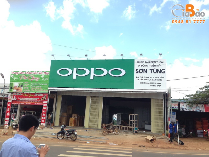 Thi công biển hiệu quảng cáo - Quảng Cáo Gia Bảo - Công Ty TNHH Quảng Cáo Nội Thất Và Xây Dựng Gia Bảo