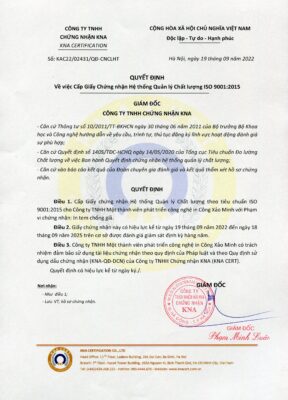  - Tem Chống Giả Công Xảo Minh - Công Ty TNHH MTV Phát Triển Công Nghệ In Công Xảo Minh