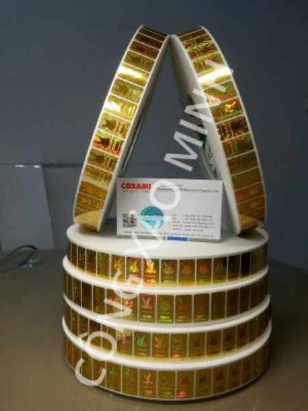 Tem 7 màu dạng cuộn - Tem Chống Giả Công Xảo Minh - Công Ty TNHH MTV Phát Triển Công Nghệ In Công Xảo Minh