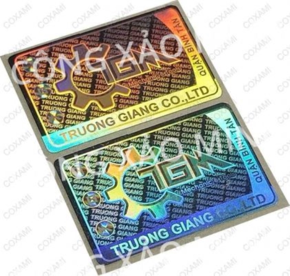 Tem 7 màu dạng cuộn - Tem Chống Giả Công Xảo Minh - Công Ty TNHH MTV Phát Triển Công Nghệ In Công Xảo Minh