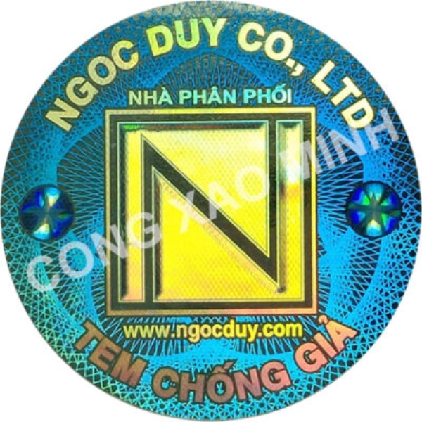 Tem chống giả hiệu ứng Lens (thấu kính) - Tem Chống Giả Công Xảo Minh - Công Ty TNHH MTV Phát Triển Công Nghệ In Công Xảo Minh