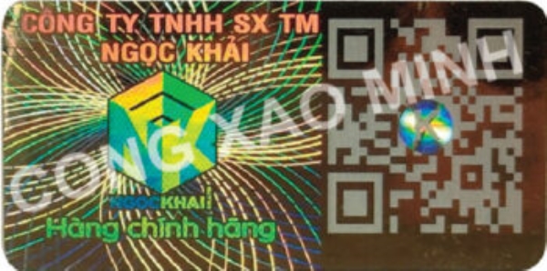 Tem chống giả in-QR Code - số nhảy - Tem Chống Giả Công Xảo Minh - Công Ty TNHH MTV Phát Triển Công Nghệ In Công Xảo Minh