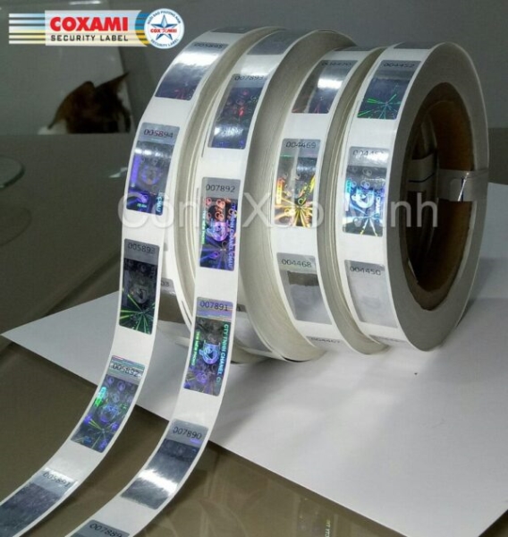 Tem chống giả in-QR Code - số nhảy