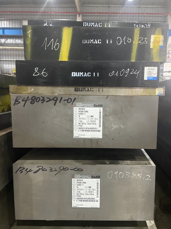 Thép DuMAC 11 (SKD11) - Thép Phương Trang TMS - Công Ty TNHH Thép Đặc Biệt Phương Trang TMS