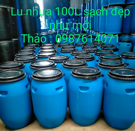 Lu nhựa 100L