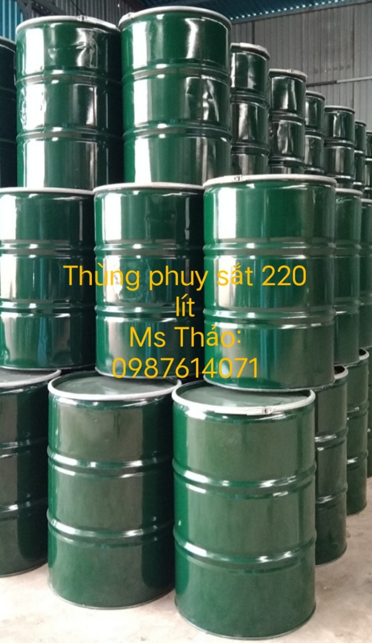 Thùng phuy sắt