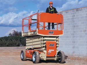 Xe nâng cắt kéo JLG 4069E - Xe Nâng Sơn Lâm - Công Ty Cổ Phần Máy Và Thiết Bị Sơn Lâm