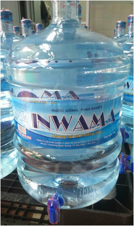 Nước đóng bình Inwama 19l
