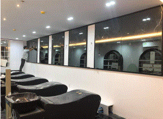 Thiết kế thi công nội thất Hair salon - Nội Thất Kim Loại Phan Tân - Công Ty TNHH Xây Dựng Cơ Khí Thương Mại Phan Tân