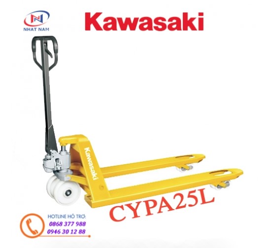 Xe nâng tay Kawasaki tải trọng 2500kg CYPA25L