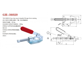 Kẹp định vị GH-36020 - Vật Tư Ngành Gỗ Đông Thành - Cửa Hàng Vật Tư Đông Thành