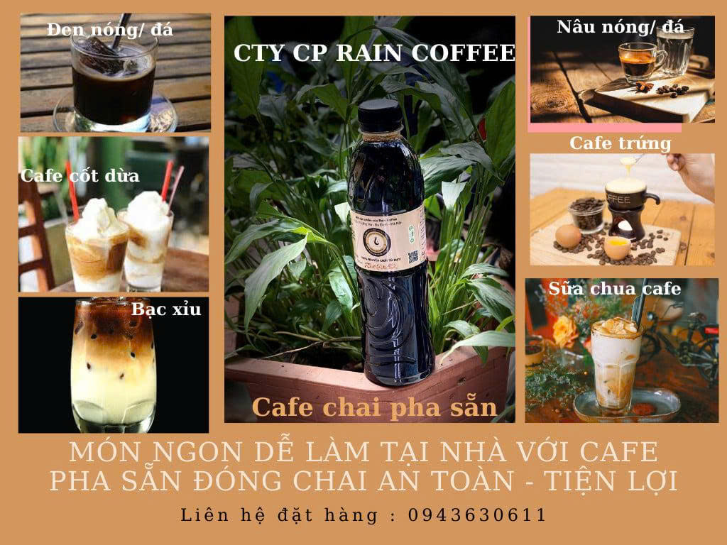 Sản phẩm của Raincoffee - Công Ty Cổ Phần Raincoffee