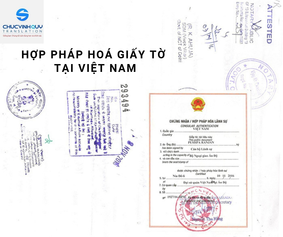 Hợp pháp hóa lãnh sự - Dịch Thuật Chúc Vinh Quý -  Công Ty TNHH Chúc Vinh Quý