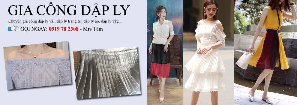 Dập ly áo - Cơ Sở Dập Ly Vải Hoa