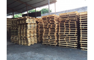 Pallet gỗ 1100x1300x1200 - Pallet Ngọc Minh - Công Ty Pallet Ngọc Minh