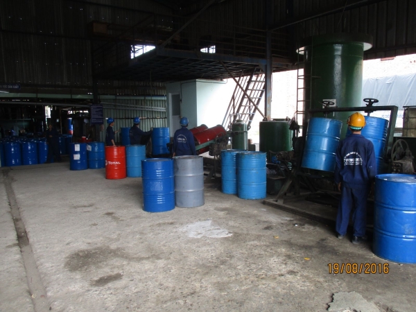 Xưởng sản xuất Dương Dung - Thùng Phuy Dương Dung - Công Ty TNHH Thương Mại Sản Xuất Dương Dung