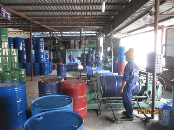 Xưởng sản xuất Dương Dung - Thùng Phuy Dương Dung - Công Ty TNHH Thương Mại Sản Xuất Dương Dung