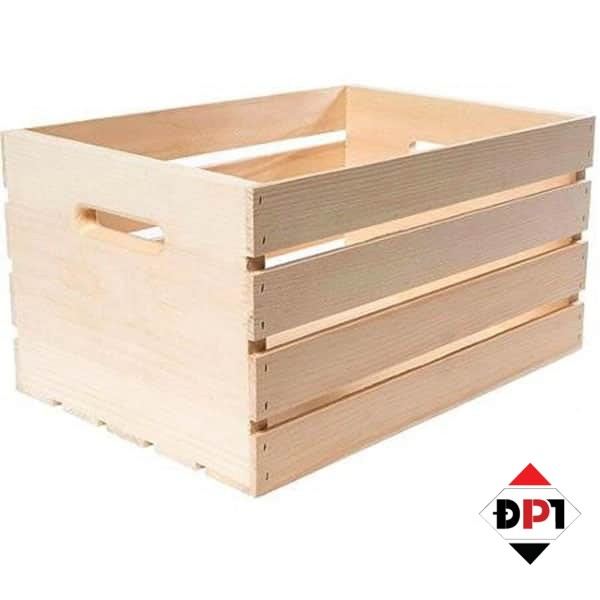 Thùng gỗ đựng trái cây