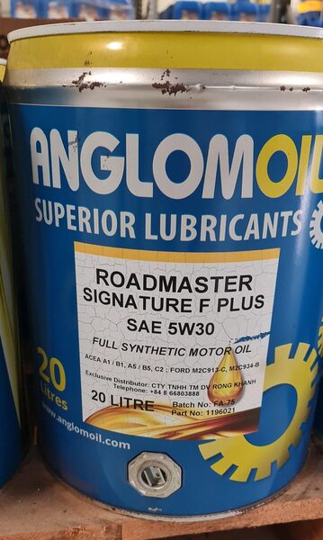 Anglomoil Roadmaster Signature F Plus SAE 5W30 20L