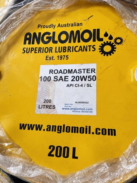 Dầu động cơ Anglomoil Roadmaster 100 SAE 20W50 200L