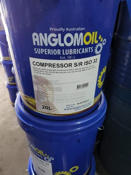 Dầu máy khí nén Anglomoil Compressor S/R 20L